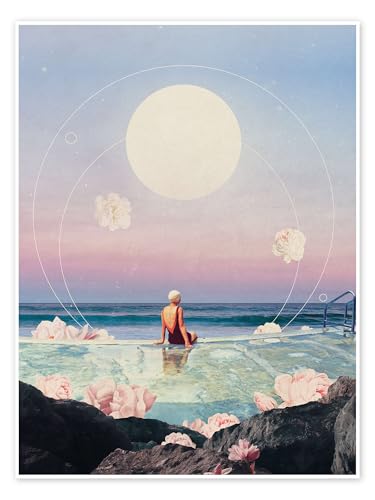 All the summers since I met You I Poster de Frank Moth 13 x 18 cm Déco pastel Tableaux Décoration murale