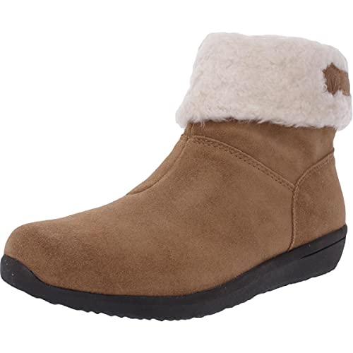 Vionic Women's Magnolia Ruth - Ladies Chukka Flat Boot With Concealed Orthotic Arch Support Medium 7 Wheat Us #TOP19
