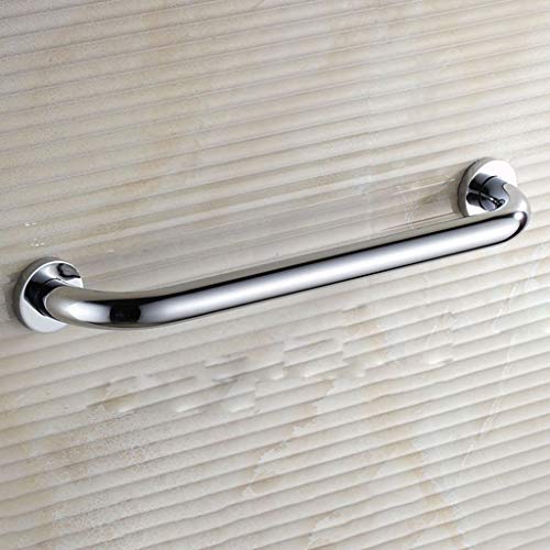 YLXBH Safety Non-Slip Armrest, Stainless Steel Chrome Seamless Armrest Bathroom Handle (Size: 42CM)