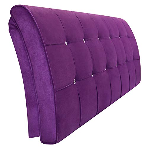FYMDHB886 Sponge Large Cushion Bedside Soft Pack Double Bedside Backrest Lumbar Pillow Detachable Washable