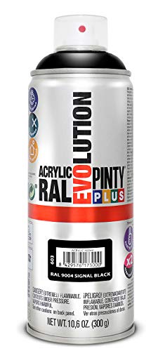 Pinty 603 Bombe 400 ml Noir RAL 9004 Brillant Cover