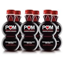 POM Wonderful Antioxidant Superpower Pomegranate Cherry 100% Juice 16 fl oz Pack of 6