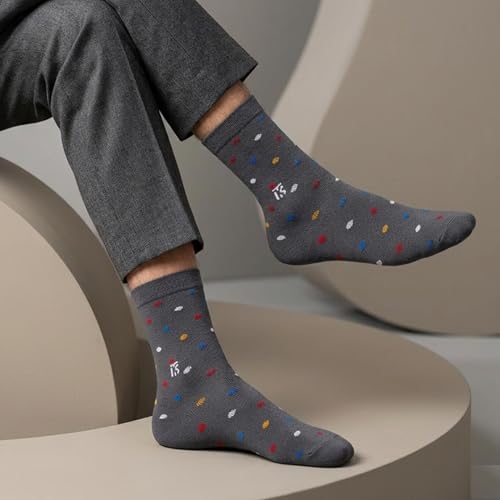 Image of Luxe Signature Box - The Classic Edit | Bamboo Combo Socks Pack of 6 Casual Formal Wear for Men | Anti Bacterial Odour Free | 3x Softer than Cotton | Durable Breathable for Daily Wear