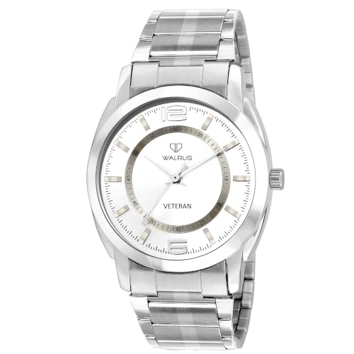 Image of Walrus Polo VIII Series Stainless Steellic Wristwatch for Men Stylish Analog Design, Professional & Casual Use, Men's Wrist Watch for Gift