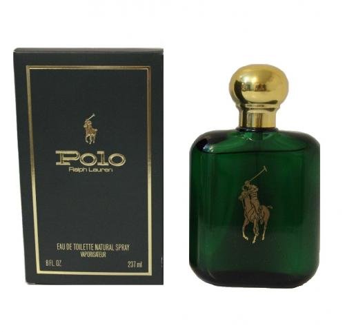 Polo by Ralph Lauren for Men, Eau De Toilette Natural Spray, 8 Ounce