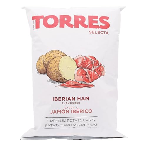 Torres Iberian Ham Chips 50g (3-Pack)