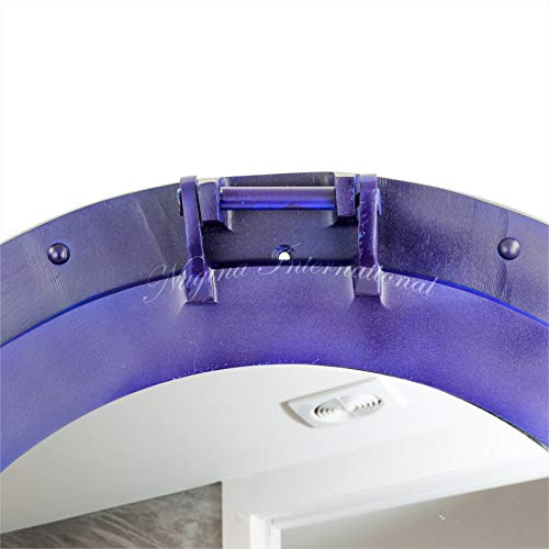 Nagina International Nautical Porthole Aluminium Blue Color | Maritime Wall Decor (15 Inches, Mirror) - Image 3