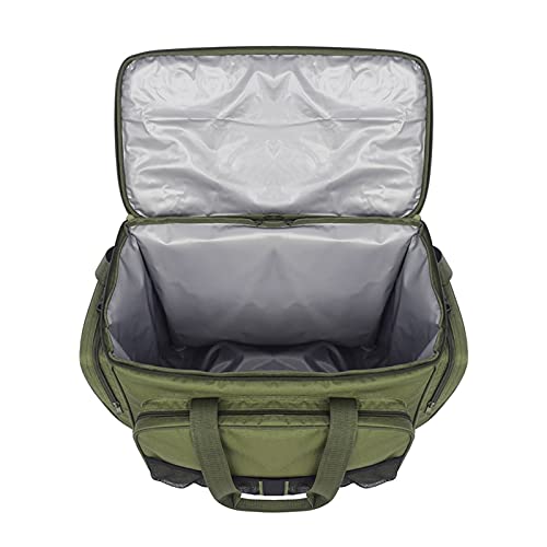 LHSJYG angelrutentasche,angeltaschen Angelrolle Köder Tasche isoliert Lunchbox Oxford Stoff Angelgerät Tasche Fall Für…