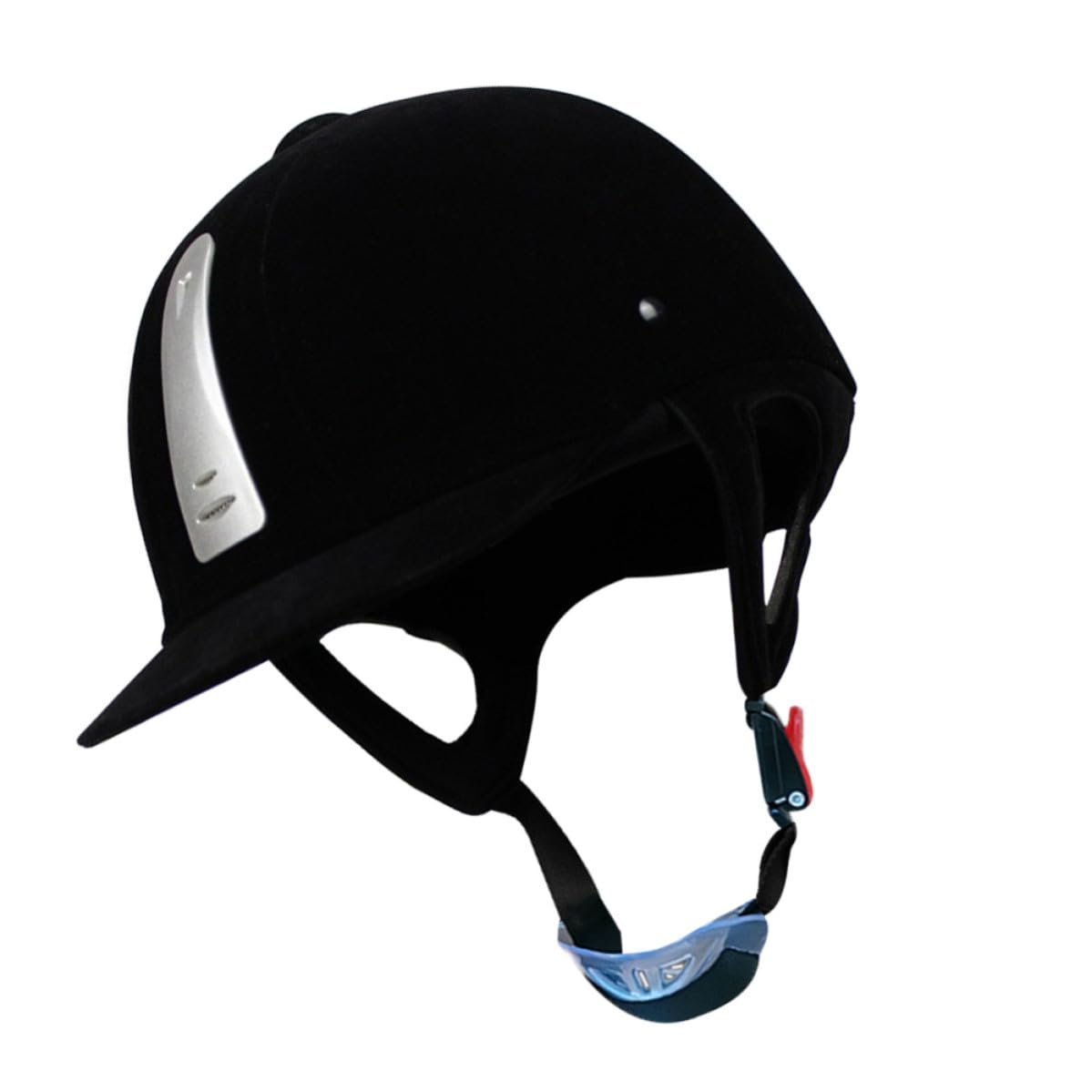 INOOMP Casco da Equitazione Protettivo in Abs Rivestimento in Velluto, Design Elegante e Confortevole, per Competizioni e Corse a Cavallo