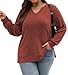 Women's Winter Clothing Plus Size Fall Tunics Tops Fashion Must Haves Clothes Long Sleeve Shirts Oversized Sweaters Holiday Christmas Outfits Oversized Sweatshirts Cowboy Chic Airport Business Outfits