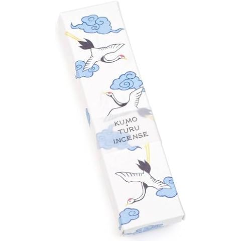 Lucky Crane Japanese Incense Joss Sticks by Kousaido - 50 Sticks, 30 Mins Per Stick Cover