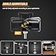 PICAA LED Arbeitsscheinwerfer, 4X 24W 6 Zoll 7D Arbeitsscheinwerfer Traktor 12V 24V Wasserdicht Arbeitslicht led zusatzscheinwerfer für Bagger Traktoren Schlepper Gabelstapler ATV Lkw, offroad