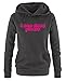 Produktbild Comedy Shirts - I See Dead Pixels - Damen Hoodie - Schwarz / Pink Gr. XXL