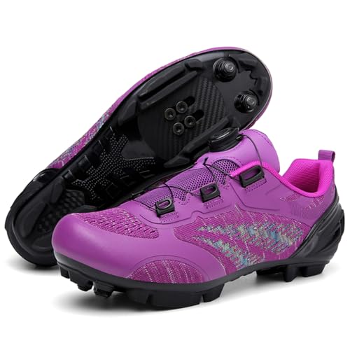 Zapatillas de ciclismo MTB mujer NGARY con calas de senderismo exterior para pedales SPD 3