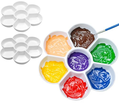Tavolozza Ceramica XUBX Per Acquerelli, Tavolozza Per Pittura - 8