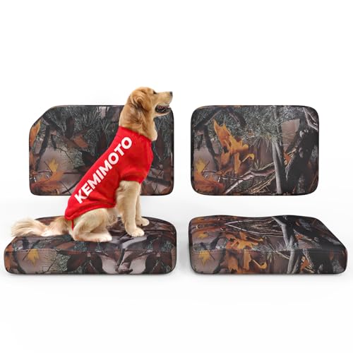 KEMIMOTO Seat Covers Camo Compatible with Kubota RTV X900, RTV X1100, RTV X1120D and 1140 2013-2025, Compatible with Kubota Sidekick RTV-XG850
