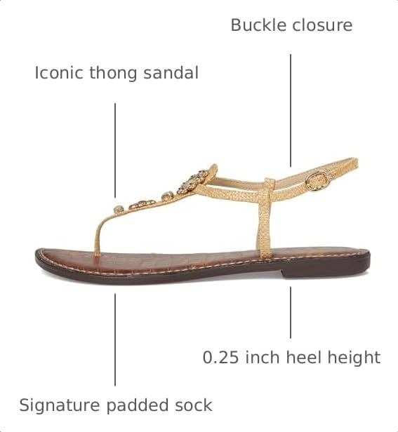Image of Sam Edelman Women's Gigi Flat Sandal