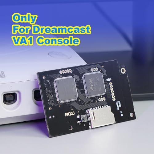 BITFUNX GDEMU V5.20b Optical Drive Simulation Board, Repair Part Optical Drive for Game Console VA1 Host, for SEGA Dreamcast DC VA1 Console SD Extension (Large)
