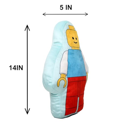 Almohada de figura Lego 38 cm x 26 cm reversible miniatura 2
