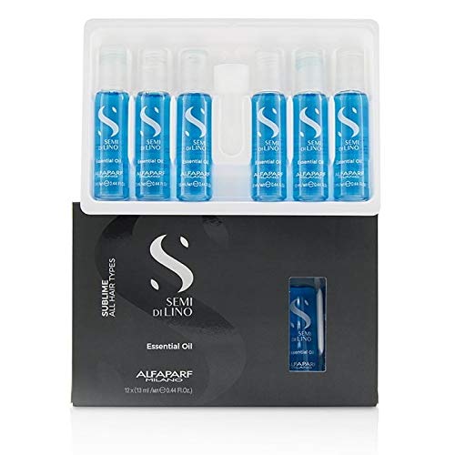Alfaparf Semi di Lino Essential Oil - Tratamento Condicionador 12x 13ml - Unissex