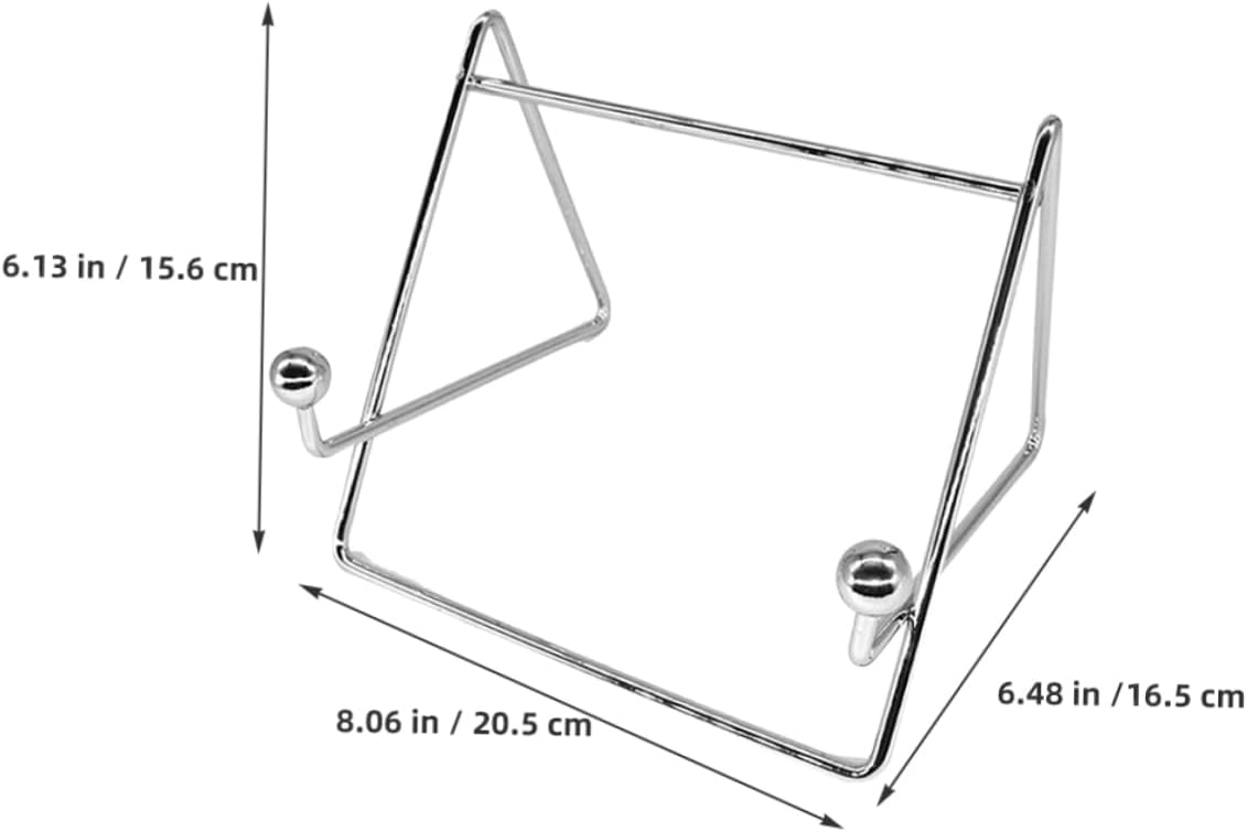 PRETYZOOM 3pcs Frame Stand Rotating Display Easel Book Display Stand Table for Holder