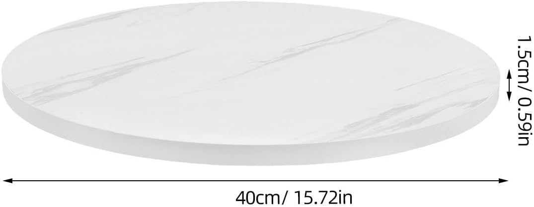 Xmas Coffee Table Replacement round Table Top White for Living Room