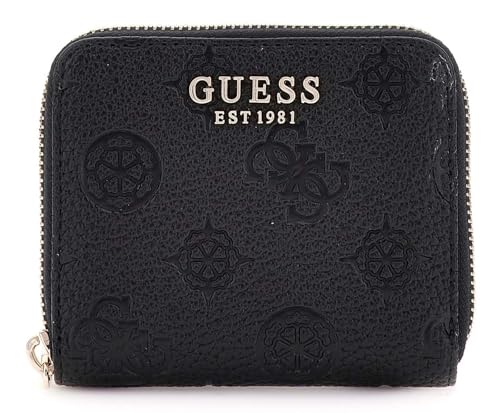 Porte-monnaie GUESS Cresidia II portefeuille zippé tout-en-un noir femme