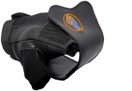 Gripeeze Fingerless Sports Glove for Sports, Rowing Machines, Racket Sports, and Fitness Machines & More – Perfect for rehabilitation and physical therapy, carpal tunnel, arthritis, Multiple Sclerosis and many more conditions affecting grip - BLACK – Extra Large – Right Hand