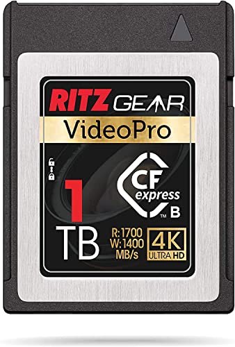 Ritz Gear VideoPro CFExpress Type B 1TB Card (1700/1400 R/W) (Attn: Not Recommended for Nikon Cameras). + UHS-II 64GB SDXC Memory Card U3 V60 A1(Pack of 3 Units) - Image 6
