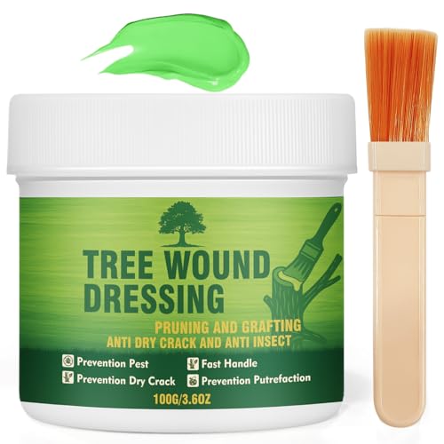 Tree Wound Sealer, Organic Pruning Dressing Paste & Grafting Compound, Natural Woundressing for...