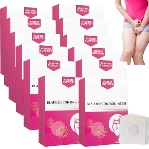 URWEIGH Seurico Leakage Urine Patch,Women Urine Leakage Patch,Bladder Control Patch,Postpartum Incontinence Control Patch,Bladder Control & Postpartum Patch for Women (12boxes-72pcs)