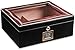 XBR Gloss Cigar Humidor Cigar Box per 35 sigari, umidificatori da Tavolo con igrometro di Lusso e Scatola Decorativa umidificatore