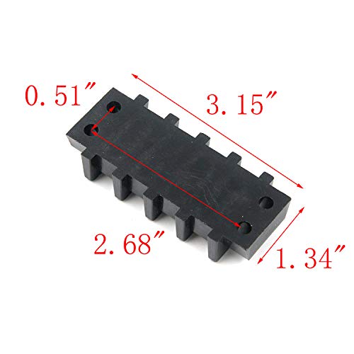 Bornier marin 600V 30A à double rangée pour connexion électrique sûre