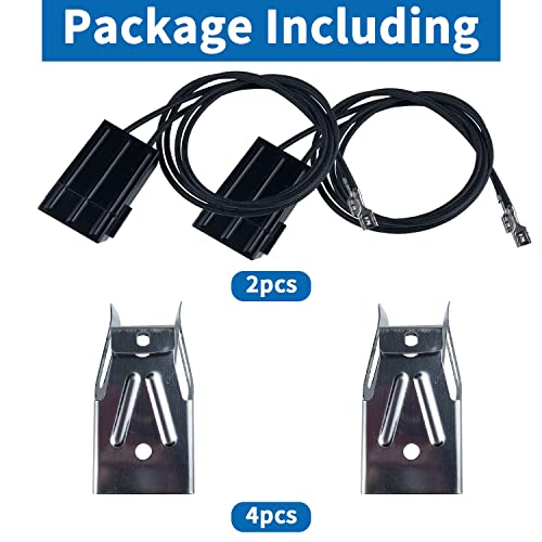 Wb2X8228 Element Range Receptacle Block Kit - Compatible With Ge Electric Hotpoint Kenmore Ranges Replacement Stove Cooktops Surface Burner Terminal Replaces Ap2013499, Ps242972 250535-2 Pack #TOP2