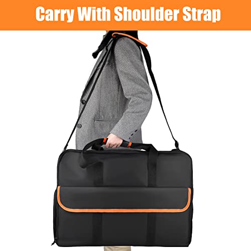 Amerbro Coleman Stove Carrying Case, Coleman Stove Bag Compatible With Coleman Gas Camping Stove, Camp Chef Everest 2 Burner Stove Camp Stove Carry Case - 24.5 X 6.8 X 17.7In #TOP4