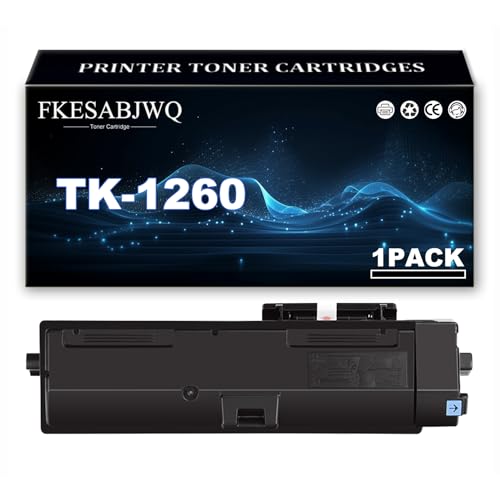 Image of TK-1260 Toner Cartridges for Kyocera ECOSYS PA4000x PA4000wx Printer, TK1260 1T0C150NL0 Toner Cartridge Replacement | High Yield | 10000 Pages,Black-1 Pack