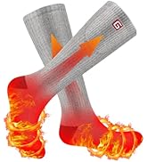 Svpro Beheizte Socken Wiederaufladbare Elektrische Beheizbare Socken Damen Herren Batterie Heizso...