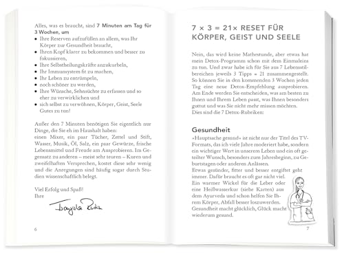 Die 7-Minuten-Detox-Kur: Natürlich runderneuert in nur 3 Wochen | Die Gesundheits-Box mit 21 Karten zum Entschlacken und Wohlfühlen. Inklusive Anleitungsbuch. – Bild 5