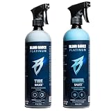 Bling Sauce Wheel Clean Automotive Bundle, Includes Tire Sauce and Wheel Sauce