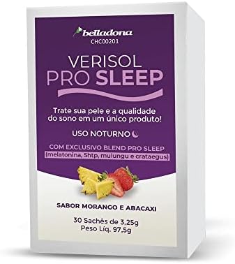 Verisol Pro Sleep 30 Sachês sabor Morango/Abacaxi