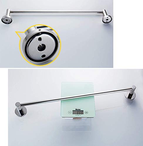 Porte-serviettes simple à vis en inox 304 pour rangement mural de bain - 7