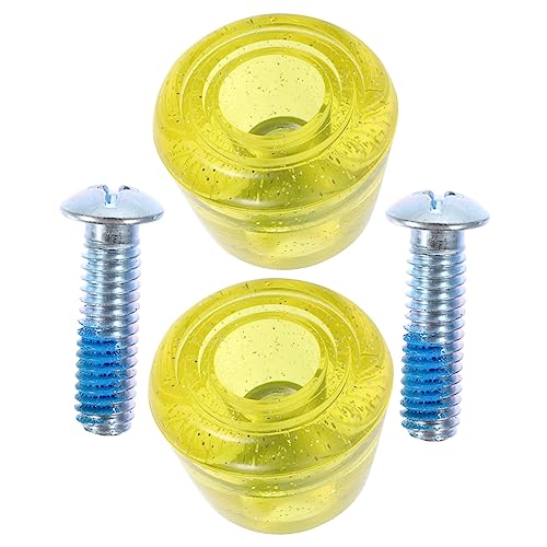 HANABASS Roller Skates Brakes Replacement Portable Skate Stoppers Professional Toe Stops Sturdy Pu Material Easy to Install