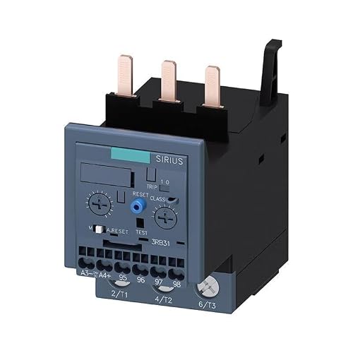 JJHQOKYNA Overload Relay 20...80A Electronic Size S2 Class 5E-30E contactor Attachment Main Circuit 3RB31334WD0