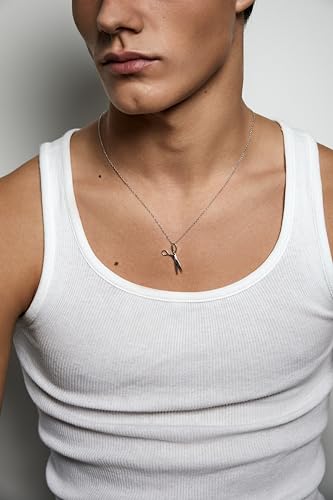 Mateo New York, Scissor Necklace — view 3