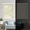 Tonature Custom Cut to Size Blackout Roller Shades Shangri-La Window Shades Triple Fabric Sheer Shades Window Roller Blinds Light Control for Day and Night Bedroom Beige XG6012-2