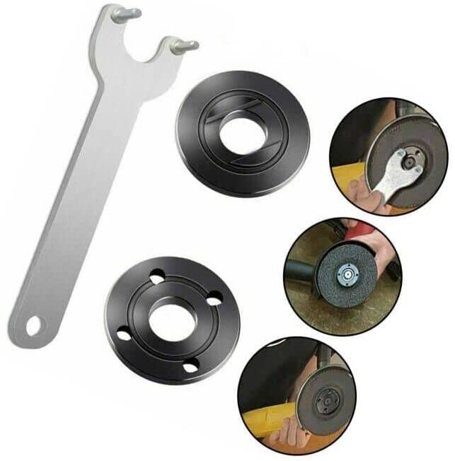 Llave angular de amoladora con tuercas 5/8-11 de alta fijación anti vibraciones 4