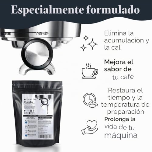 Miniatura 5 de Descalcificador De Salvia Para Máquinas De Café Y Hervidores 4 Sobres De 25 G Suministro De 12 Meses Fabricado Por Cafetto Australia Que Fabrica Máquina De Café De La Marca Sage Y