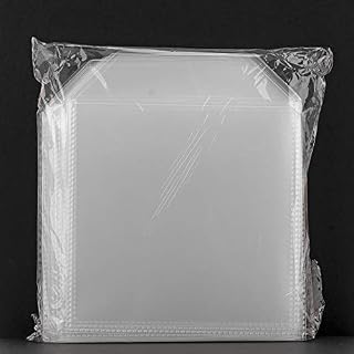 100 x Premium 120 Micron CD Sleeve with Flap by Dragon Trading
