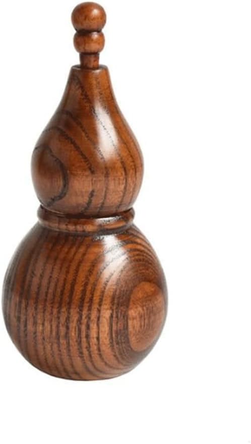 Wood Toothpick Box Vintage Gourd Shaped Handcrafted Holder Home Chinese De Container Box Wooden Toothpick