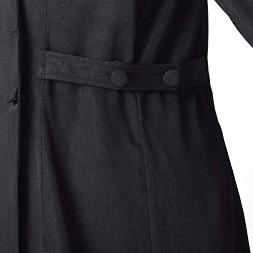 BLESSUME Men Women Anglican Cassock Clergy Pulpit Cassock Robe Altar Server Vestment4